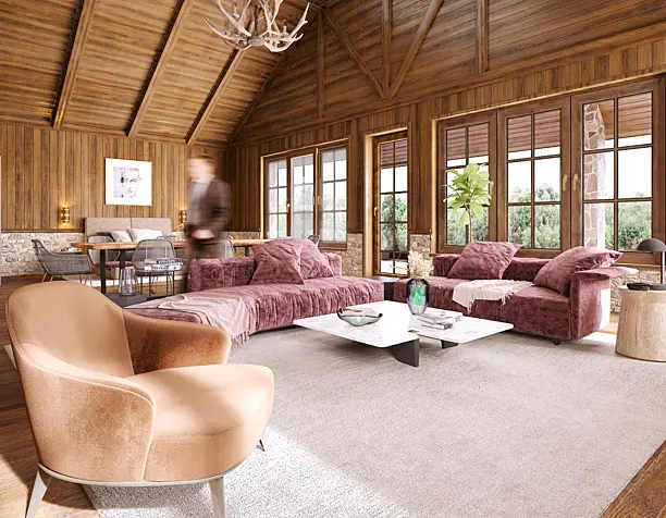 Farmhouse Style Cabin