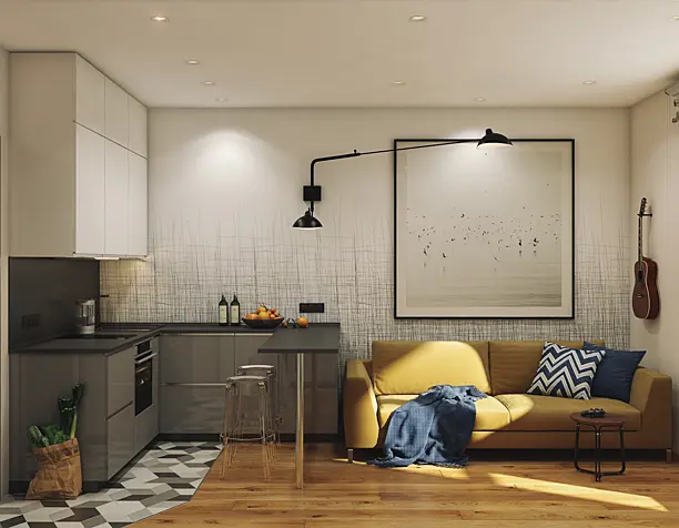 Студия СПБ Кудрово 22м