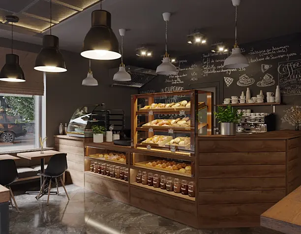 Bakery cafe in Minsk