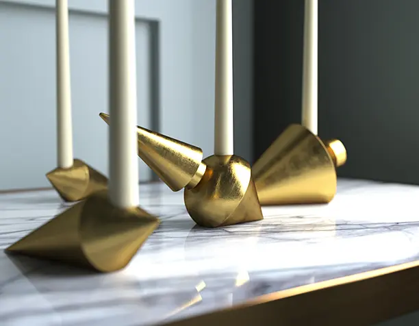 Candle Holders by Anna Karlin