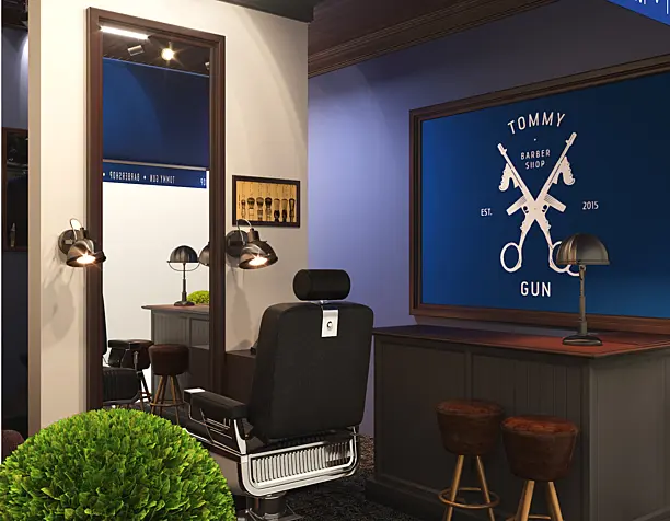 Exhibition Pavilion TOMMY GUN Barbershop