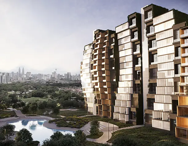 Modular building. Concept. Ukraine.