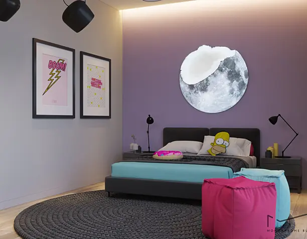 COCONUT bedroom for teenager