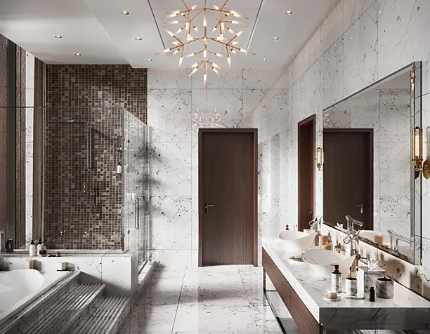 Master bathroom