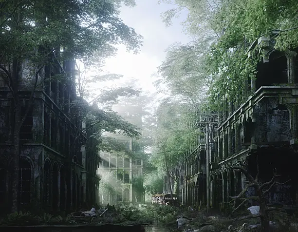 Stone Forest - Post Apocalyptic Environment