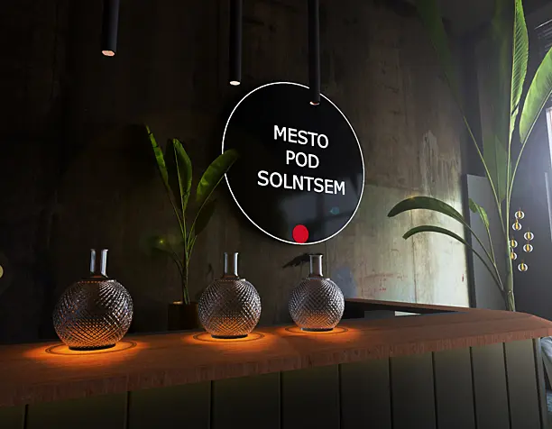 Коктейль-бар Mesto Pod Solntsem - Batumi, Georgia.