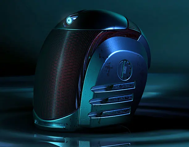 Sci-fi helmet