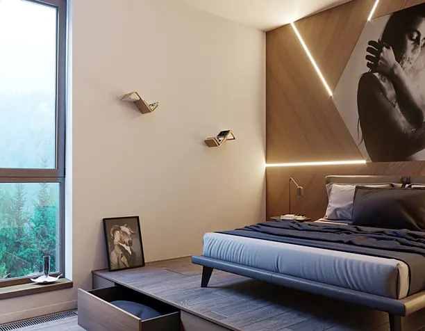 Photographer's bedroom