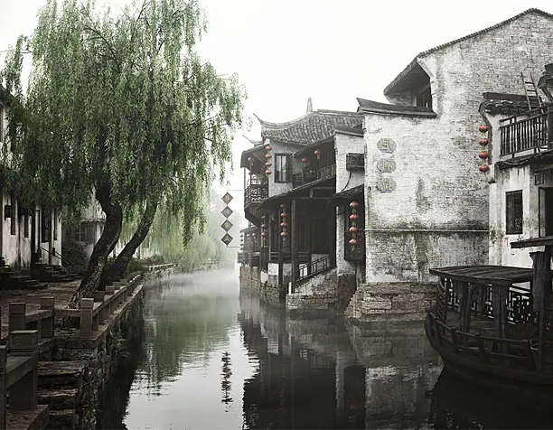 Ancient city Xitang in Jiaxing