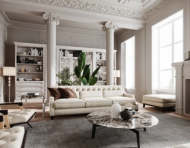 ethnic living room 