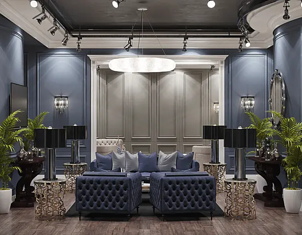 "Furniture showroom" room 1