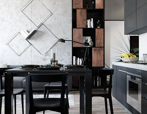 Kitchen. Design interior.