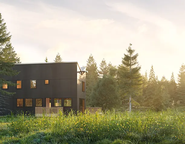 Lake House (сделано по референсу)