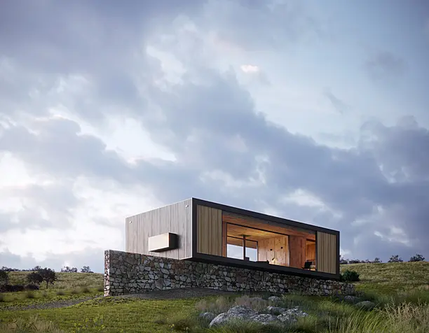 house in the mountains(сделано по фото)