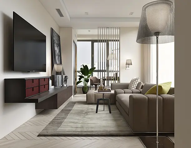 Дизайн гостиной от студии Tsoy Design, дизайнер Алла Цой