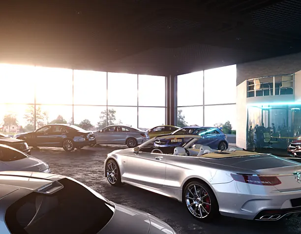 Автосалон Mercedes-Benz