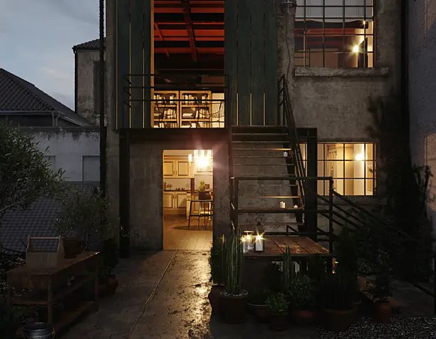 Exterior render