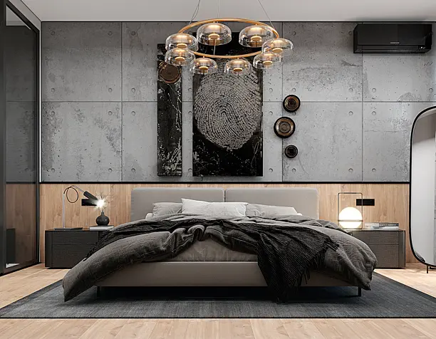 BEDROOM & BATHROOM