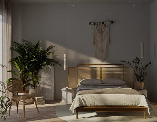 Bali bedroom