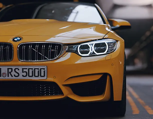 BMW M4 in LA