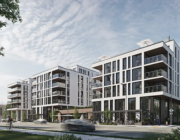 Modern Apartment Building