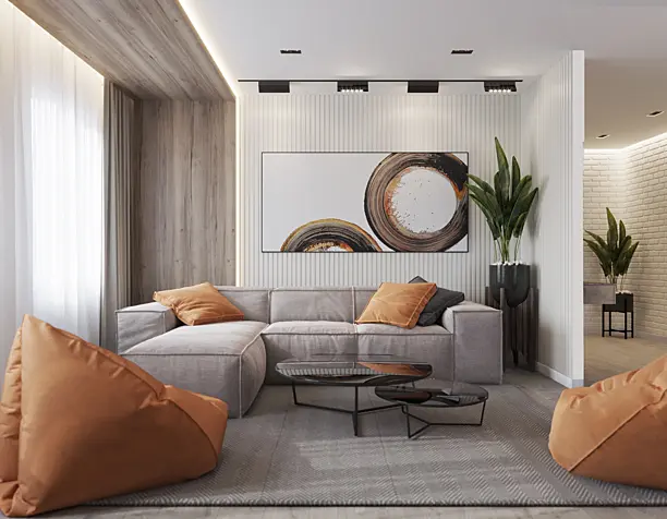Living room design project