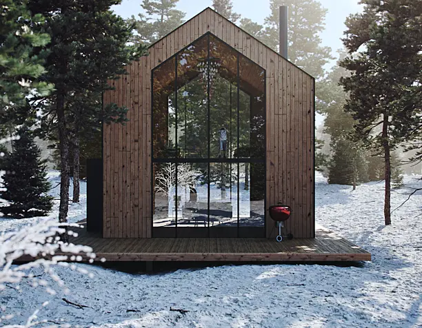 Next to the ice