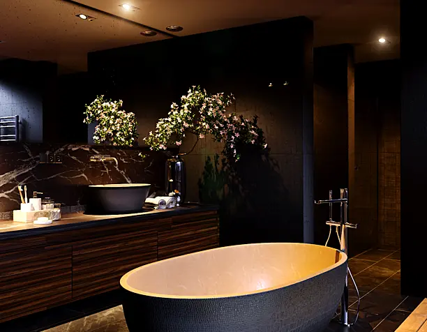 Dark Bathroom (сделано по референсу)