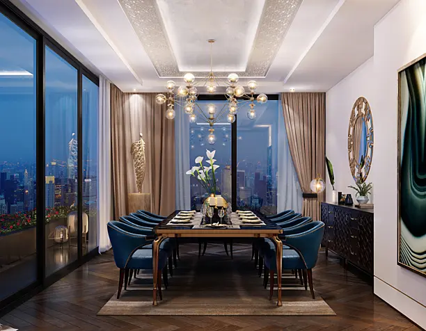 dining room ( made by refrence )