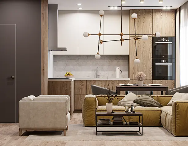 Apartments 57 sq.m