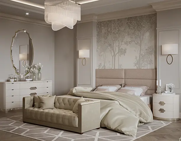 Bedroom from a beautiful home