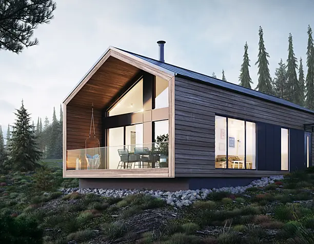 Tiny cabin  in Norway