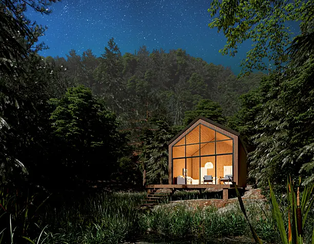 Домик в лесу2