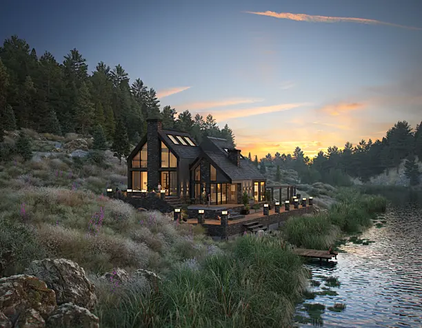 Black House on the River
