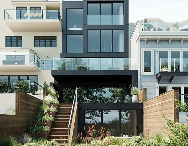 Remember House in San Francisco (сделано по референсу)