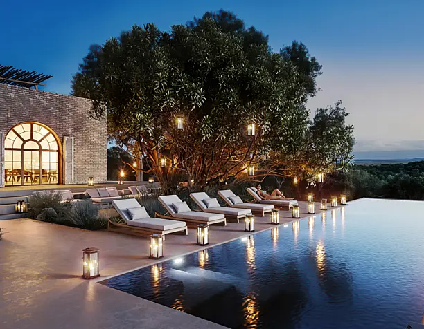 Private residence located in Borana Ranch, Kenya (сделано по референсу)