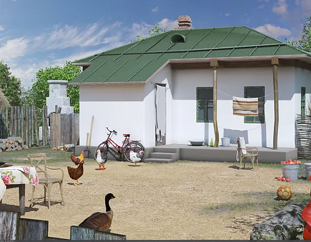 Из детства... Дом бабушки в селе