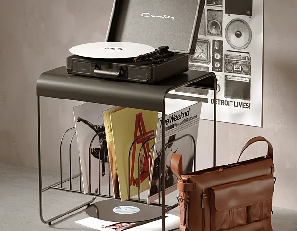 Crosley UO Exclusive Black Star Cruiser Bluetooth Record Player