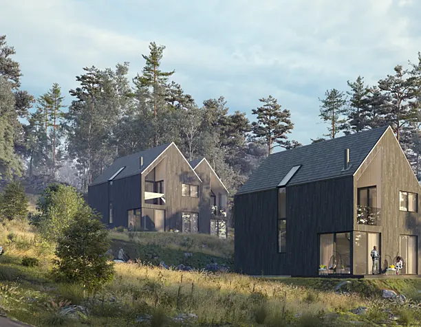 Residential area in southern Sweden