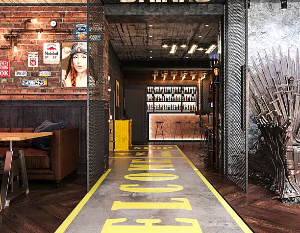 Pub-bar Malibu