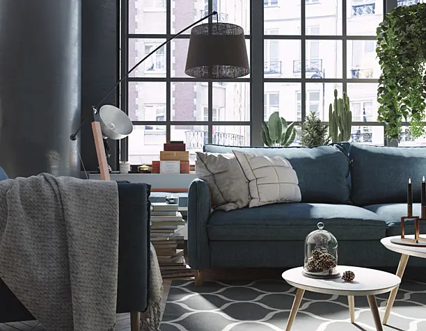 3ds max Livingroom