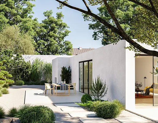 Backyard renovation