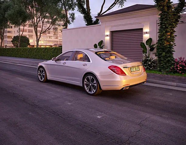 Mercedes-Benz Class S S500 4Matic MAYBACH (sunset)