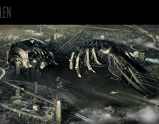 THE FALLEN. Anti-Utopia 3D Art