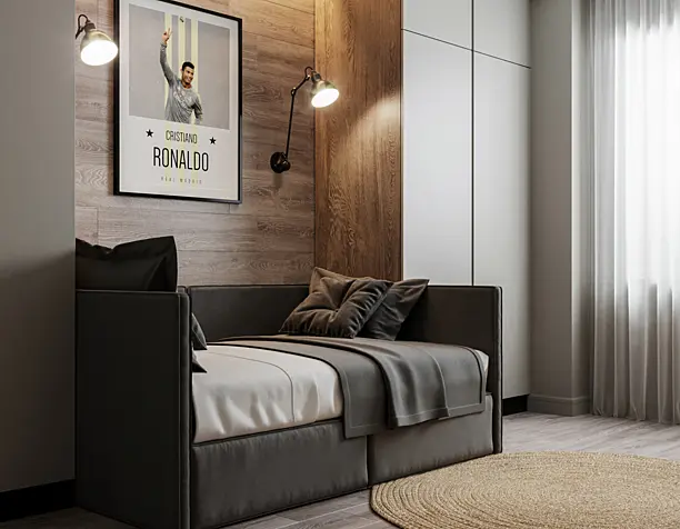 A COZY CHILDREN'S ROOM FOR A BOY