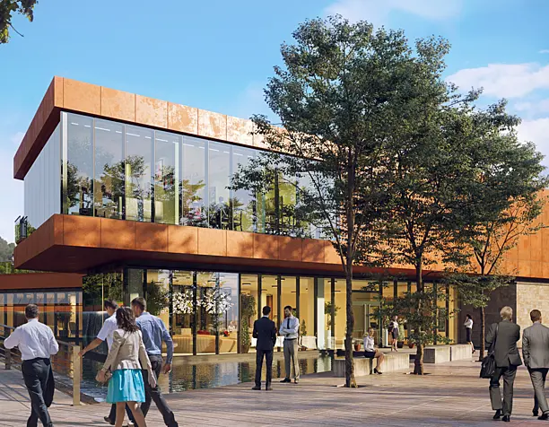 Seven Sage County Community Office Building (сделано по референсу)