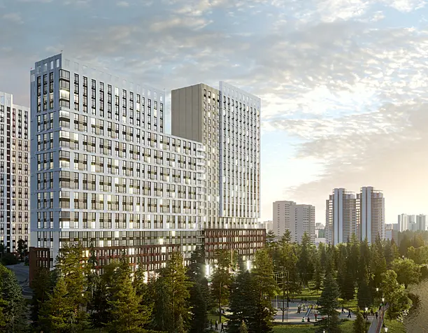 Residential complex in Kyiv. New Avtograf. Second part
