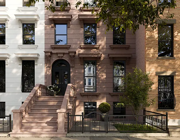 Brownstone apartment