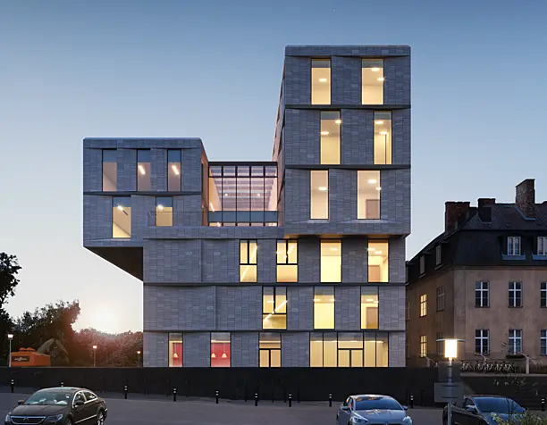 Exterior render / рендер экстерьера по фотографии. 3XN Architects