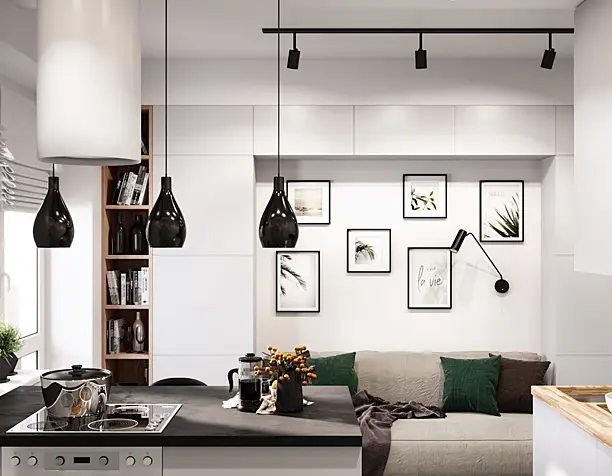 Kitchen made in your free time.(сделано по референсу)